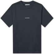 Футболка Acne Studios Logo Tee AL0135-900 | Black фото 1