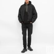 Толстовка John Elliott Beach Hoody B121B0010A | Black фото 5