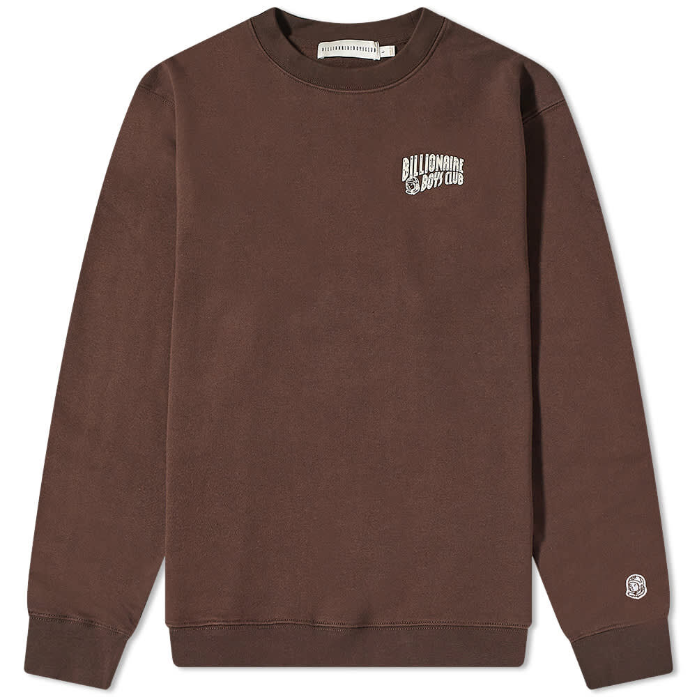 Толстовка Billionaire Boys Club Arch Logo Crew Sweat BC004-BRW | Brown фото 1