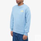 Толстовка Billionaire Boys Club Small Arch Logo Crew Sweat BC004-PBL | Powder Blue фото 3