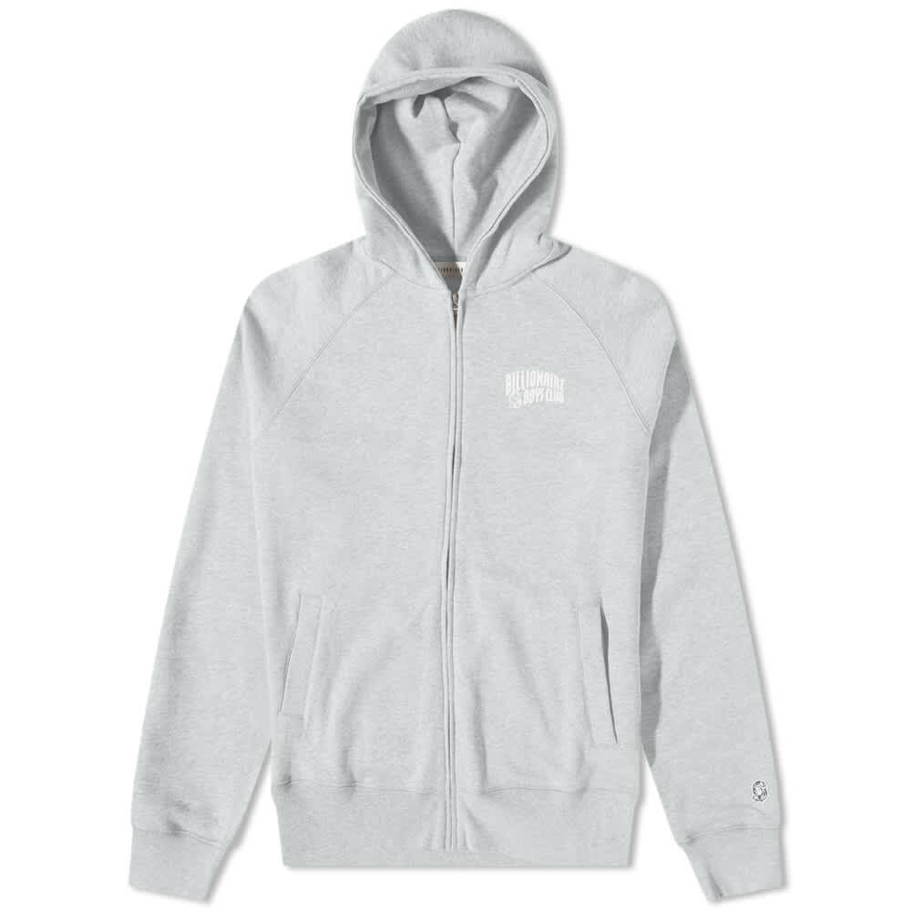 Толстовка Billionaire Boys Club Small Arch Logo Zip Hoody BC006-HG | Heather Grey фото 1