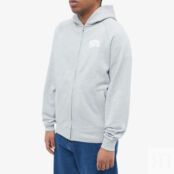 Толстовка Billionaire Boys Club Small Arch Logo Zip Hoody BC006-HG | Heather Grey фото 2