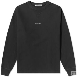 Толстовка Acne Studios Fin Stamp Crew Sweat