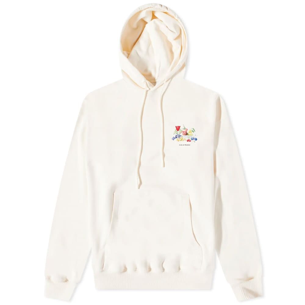 Толстовка Drôle de Monsieur Fruit Popover Hoody B-HO129-CO001-CM | Cream фото 1