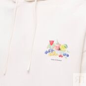 Толстовка Drôle de Monsieur Fruit Popover Hoody B-HO129-CO001-CM | Cream фото 2