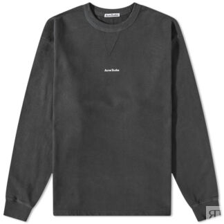 Толстовка Acne Studios Fin Stamp Crew Sweat