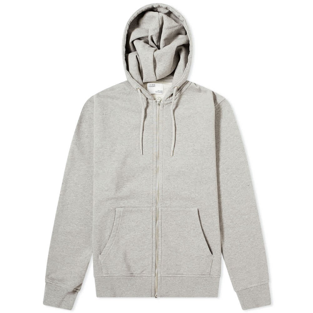 Толстовка Colorful Standard Classic Organic Zip Hoody CS1007-HGR | Heather Grey фото 1