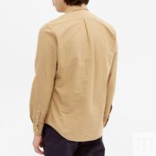 Рубашка Colorful Standard Organic Oxford Shirt CS4002-DKI | Desert Khaki фото 5