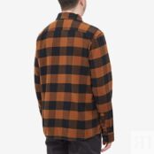 Рубашка Dickies Sacramento Check Flannel Shirt DK0A4XDZBD01 | Brown Duck фото 3