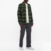 Рубашка Dickies New Sacramento Check Shirt DK0A4XDZPG01 | Pine Green фото 5