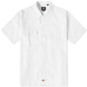 Рубашка Dickies Short Sleeve Work Shirt DK0A4XK7WHX1 | White фото 1