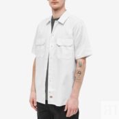 Рубашка Dickies Short Sleeve Work Shirt DK0A4XK7WHX1 | White фото 3