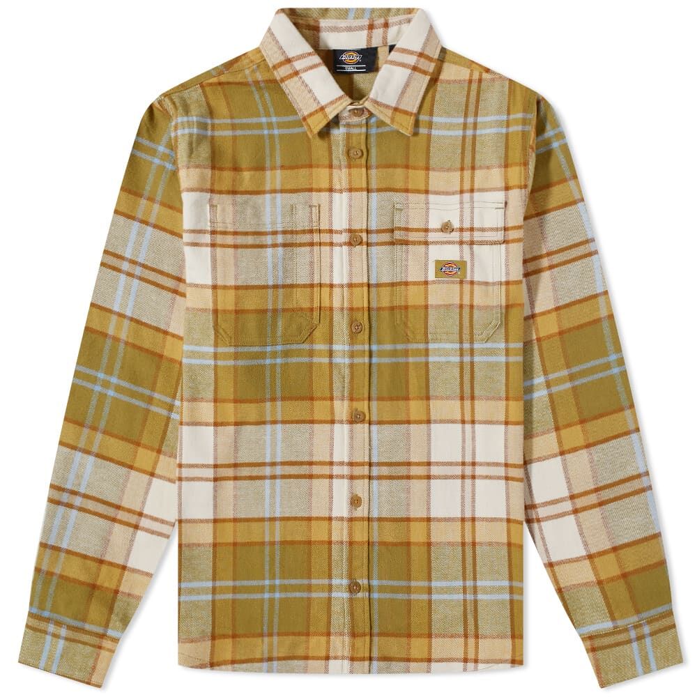 Рубашка Dickies Orting Check Shirt DK0A4XP7C321 | Green Moss фото 1