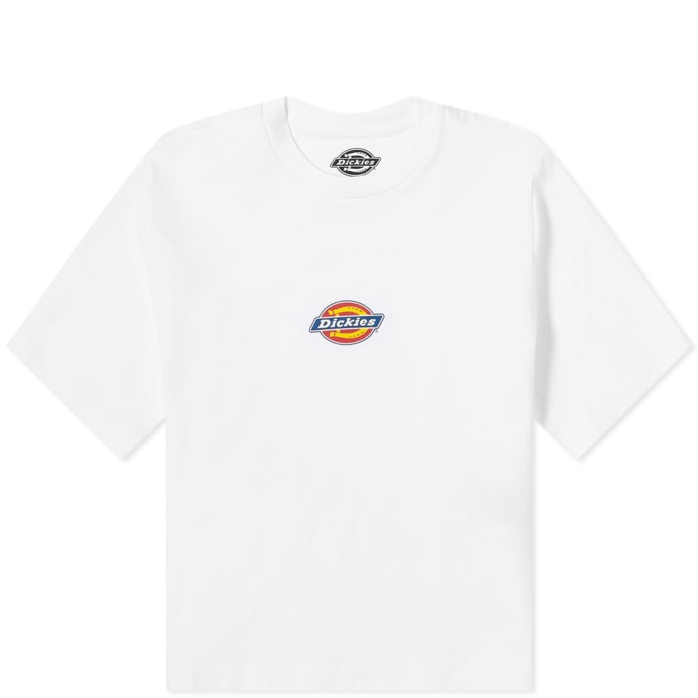 Футболка Dickies Maple Valley Cropped Tee DK0A4XPOWHX1 | White фото 1