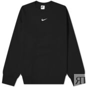 Толстовка Nike Phoenix Fleece Crew, черный