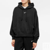 Толстовка Nike Phoenix Fleece Oversized, черный