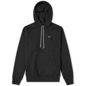 Толстовка Nike Solo Swoosh Fleece, черно-белый DX1355-010 | Black & White фото 1