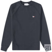 Толстовка Maison Kitsuné Tricolor Fox Patch Clean Sweat FM00322KM0001-P199 | Black фото 1