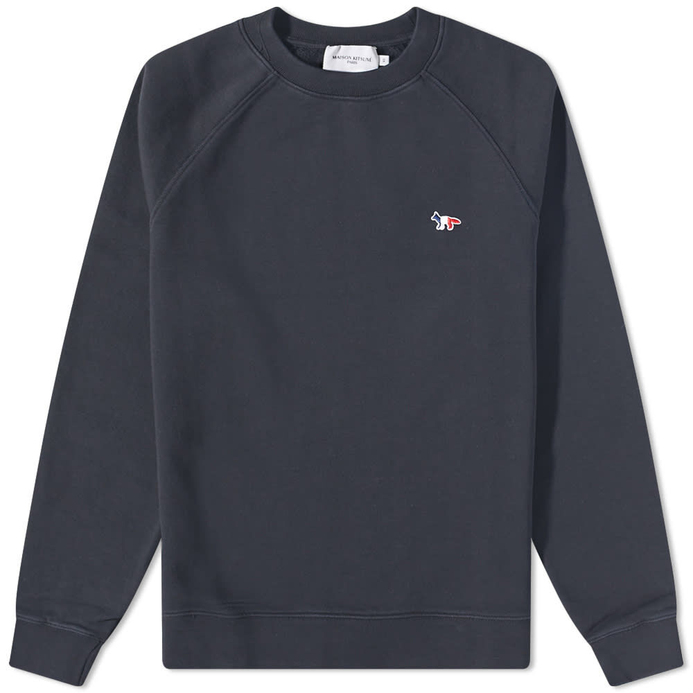 Толстовка Maison Kitsuné Tricolor Fox Patch Clean Sweat FM00322KM0001-P199 | Black фото 1