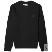 Толстовка Golden Goose Star Archibald Crew Sweat GMP01223-P000525-90100 | Black фото 1