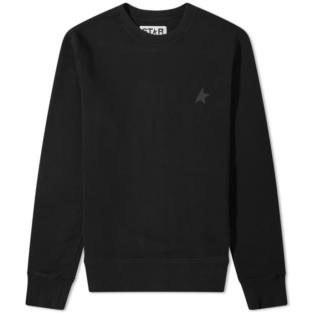 Толстовка Golden Goose Star Archibald Crew Sweat GMP01223-P000525-90100 | Black фото 1