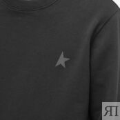 Толстовка Golden Goose Star Archibald Crew Sweat GMP01223-P000525-90100 | Black фото 2