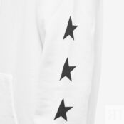 Толстовка Golden Goose Star Alighiero Hoody GMP01224-P000534-10658 | Vintage White & Black фото 2