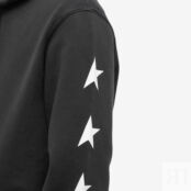 Толстовка Golden Goose Star Alighiero Hoody GMP01224-P000534-80203 | Black & White фото 2