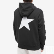 Толстовка Golden Goose Star Alighiero Hoody GMP01224-P000534-80203 | Black & White фото 4