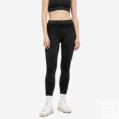 Леггинсы Golden Goose Star High Waist Leggings GWP01364-90289 | Black & Dark Grey фото 2