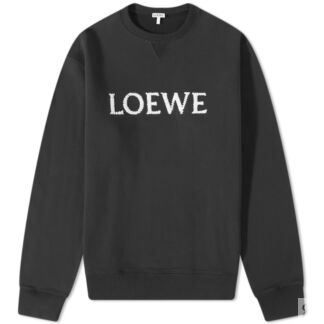 Толстовка Loewe Embroidered Crew Sweat