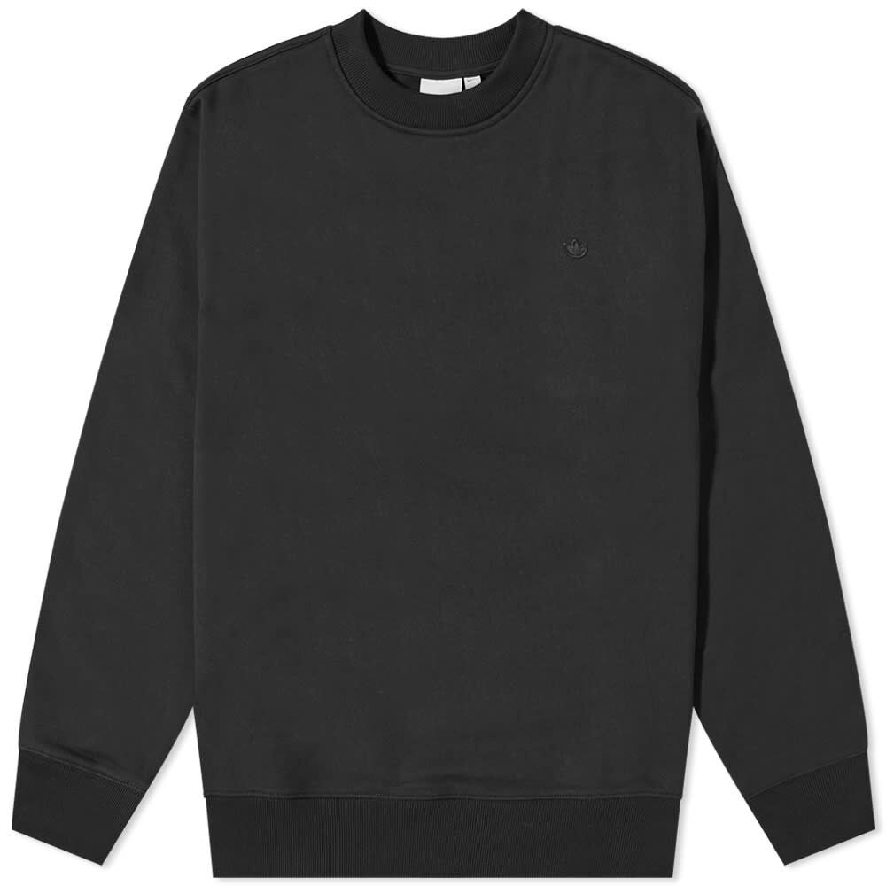 Толстовка Adidas Contempo Crew Sweat, черный HK0306 | Black фото 1