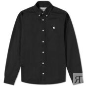 Рубашка Carhartt WIP Madison Shirt I023339-K02XX | Black & Wax фото 1