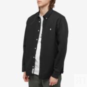 Рубашка Carhartt WIP Madison Shirt I023339-K02XX | Black & Wax фото 3