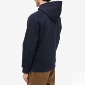 Толстовка Carhartt WIP Hooded Chase Sweat I026384-00H | Dark Navy & Gold фото 4