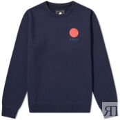 Толстовка Edwin Japanese Sun Crew Sweat I028969-NYB67 | Navy Blazer фото 1