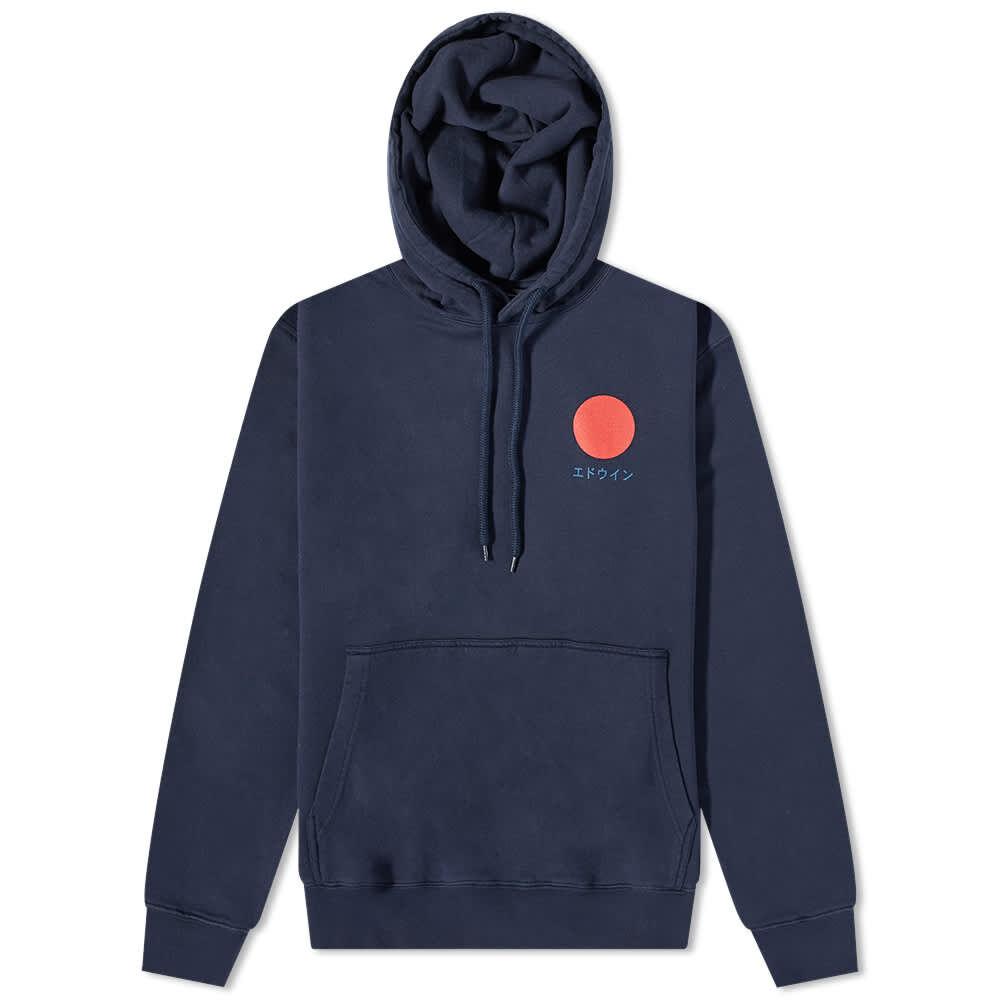 Толстовка Edwin Japanese Sun Hoody I029285-NYB67 | Navy Blazer фото 1