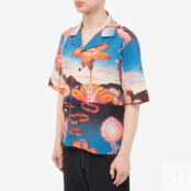 Рубашка Edwin Hana No Shita Vacation Shirt I031852-867 | Multi фото 3