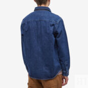 Рубашка Carhartt WIP Weldon Denim Shirt I031928-8906 | Black Stone Washed фото 4