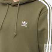 Толстовка Adidas 3-Stripes Hoody IB1415 | Olive Strata фото 2