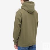 Толстовка Adidas 3-Stripes Hoody IB1415 | Olive Strata фото 4