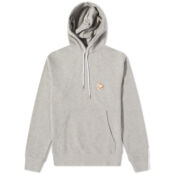 Толстовка Maison Kitsune Chillax Fox Patch Classic Hoody IU00355KM0001-H150 | Grey Melange фото 2