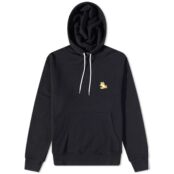 Толстовка Maison Kitsune Chillax Fox Patch Classic Hoody IU00355KM0001-P199 | Black фото 1