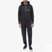 Толстовка Maison Kitsune Chillax Fox Patch Classic Hoody IU00355KM0001-P199 | Black фото 5