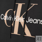 Толстовка Calvin Klein Monologo Hoody J30J3208050GP | Black And Camel фото 2