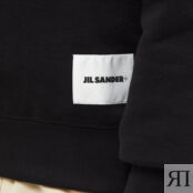 Толстовка Jil Sander Plus Logo Patch Popover Hoody J47GU0105-J20039-001 | Black фото 2