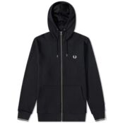 Толстовка Fred Perry Zip Hoody J7536-198 | Black фото 1