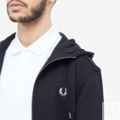 Толстовка Fred Perry Zip Hoody J7536-198 | Black фото 2