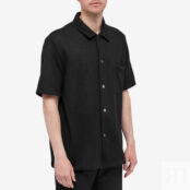 Рубашка Our Legacy Box Boucle Vacation Shirt M2202BB | Black Boucle фото 3