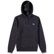 Толстовка Fred Perry Small Logo Popover Hoody M2643-102 | Black фото 1